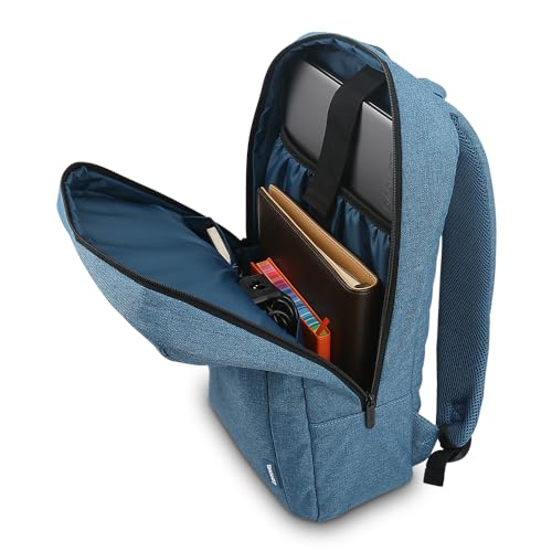 Lenovo Casual Laptop Backpack B210 - 15.6 inch - Padded Laptop/Tablet Compartment - Durable and Water-Repellent Fabric - Lightweight - Blue