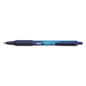 BIC Soft Feel Ball Pen, Blue, Fine Point, 12-Count