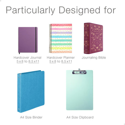 Adjustable Elastic Band Pen Holder | PU Leather |Detachable | Mint