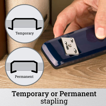 Swingline Stapler, 30 Sheet Capacity, 747 Business Stapler, Jam Free, Metal, Royal Blue (74729)
