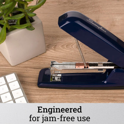 Swingline Stapler, 30 Sheet Capacity, 747 Business Stapler, Jam Free, Metal, Royal Blue (74729)