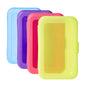 Plastic Pencil Box | Pack of 4 | Multi- color | Solid