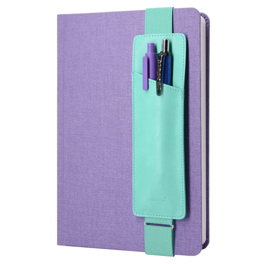 Adjustable Elastic Band Pen Holder | PU Leather |Detachable | Mint