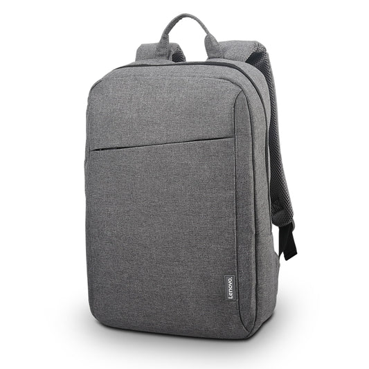 Lenovo Casual Laptop Backpack B210 - 15.6 inch - Padded Laptop/Tablet Compartment - Durable and Water-Repellent Fabric - Lightweight - Grey