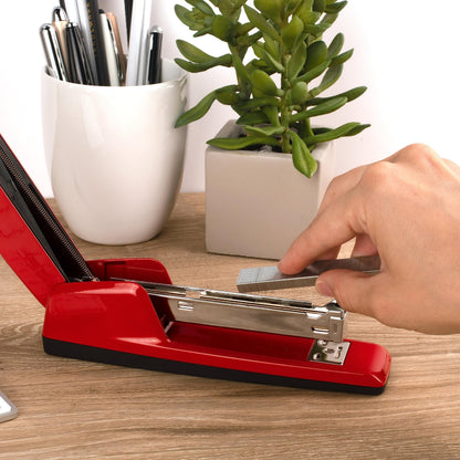 Swingline Stapler, 30 Sheet Capacity, 747 Business Stapler, Jam Free, Metal, Rio Red (74736)