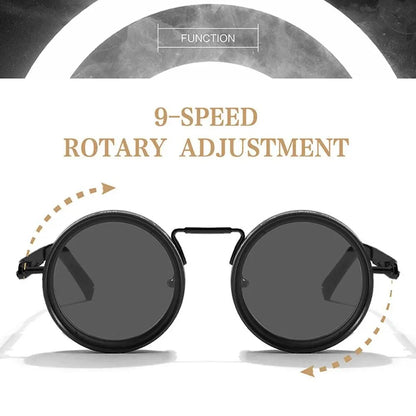 New ND2-400 Adjustable Dimming Glasses ND Filter UV400 Fishing Sunglasses 9 Level Sun Glasses Driving